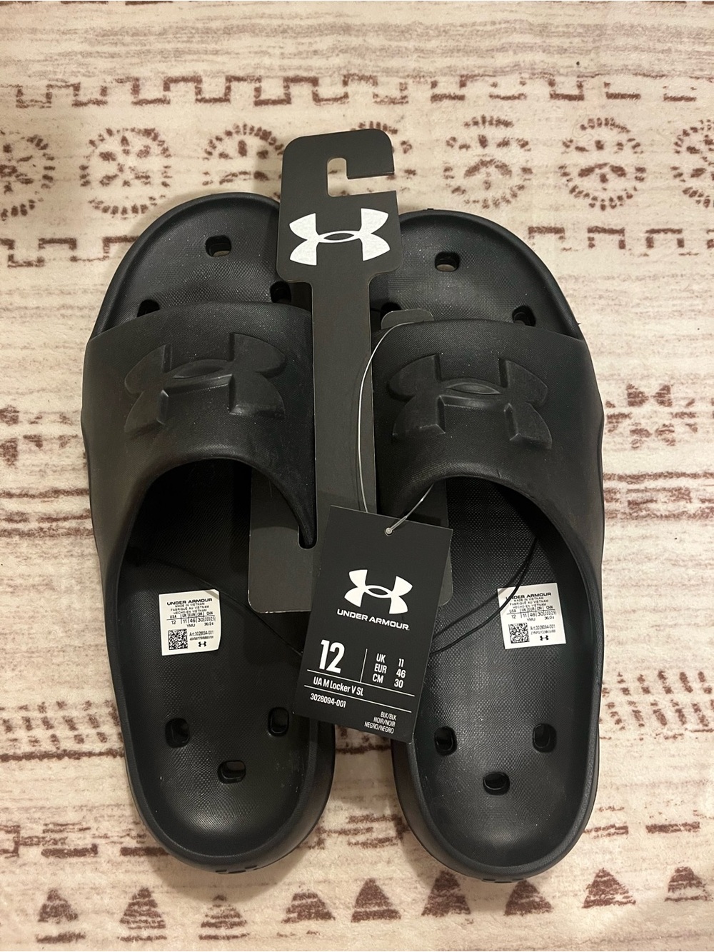 Under Armour Black Men's Slide Sandals